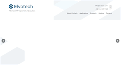 Desktop Screenshot of elvatech.com